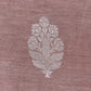 Peach Bloom Handloom Linen Silk With Kadwa Weaves