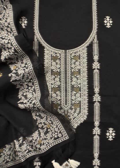 latest design jamdani suit

