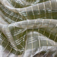 Pear Green Shikagarh Tales Desi Tussar Suit And Tissue Woven Dupatta With Handwork