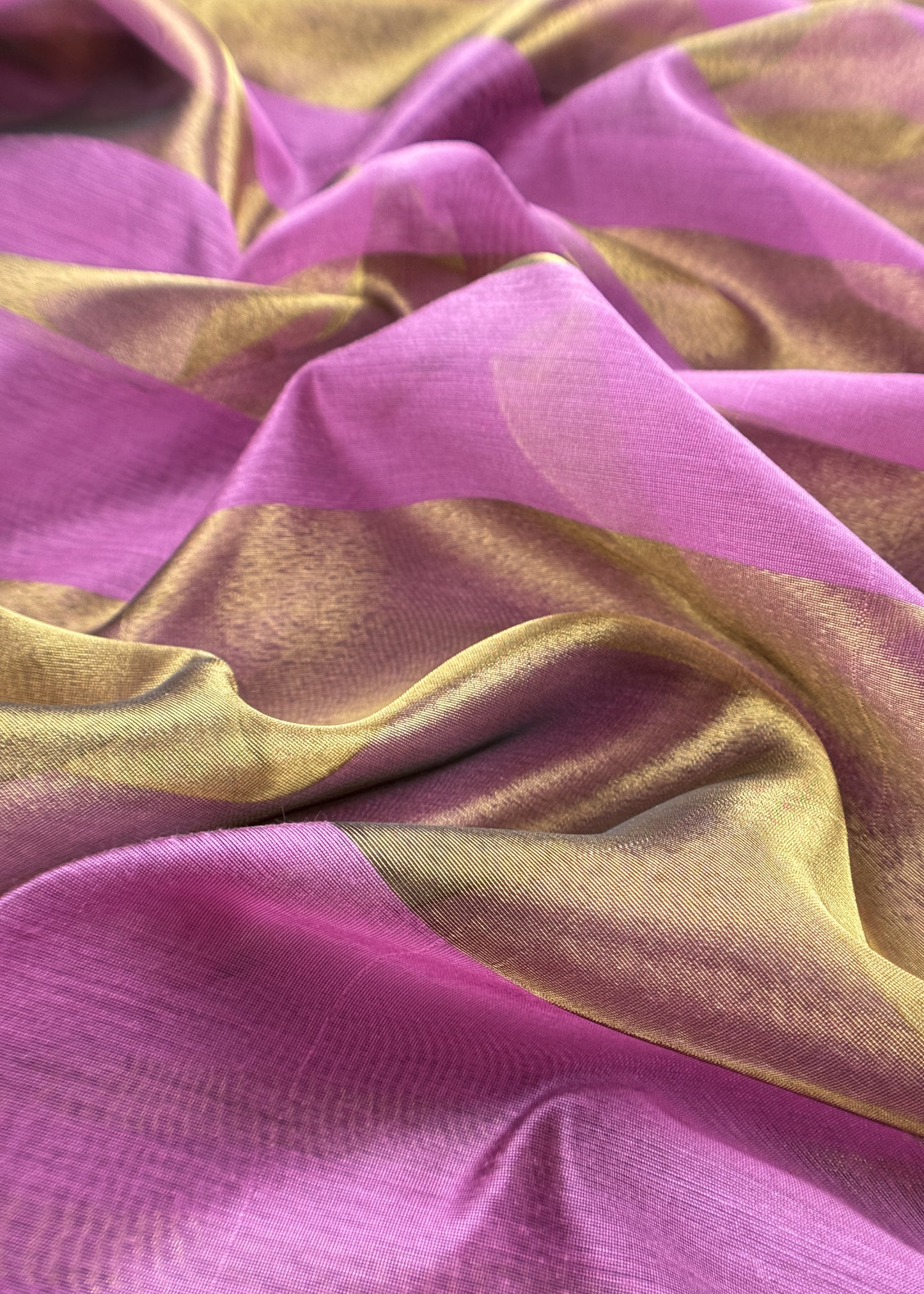 Pink Banarasi Chanderi Suit With Dupatta