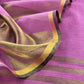 Pink Banarasi Chanderi Suit With Dupatta