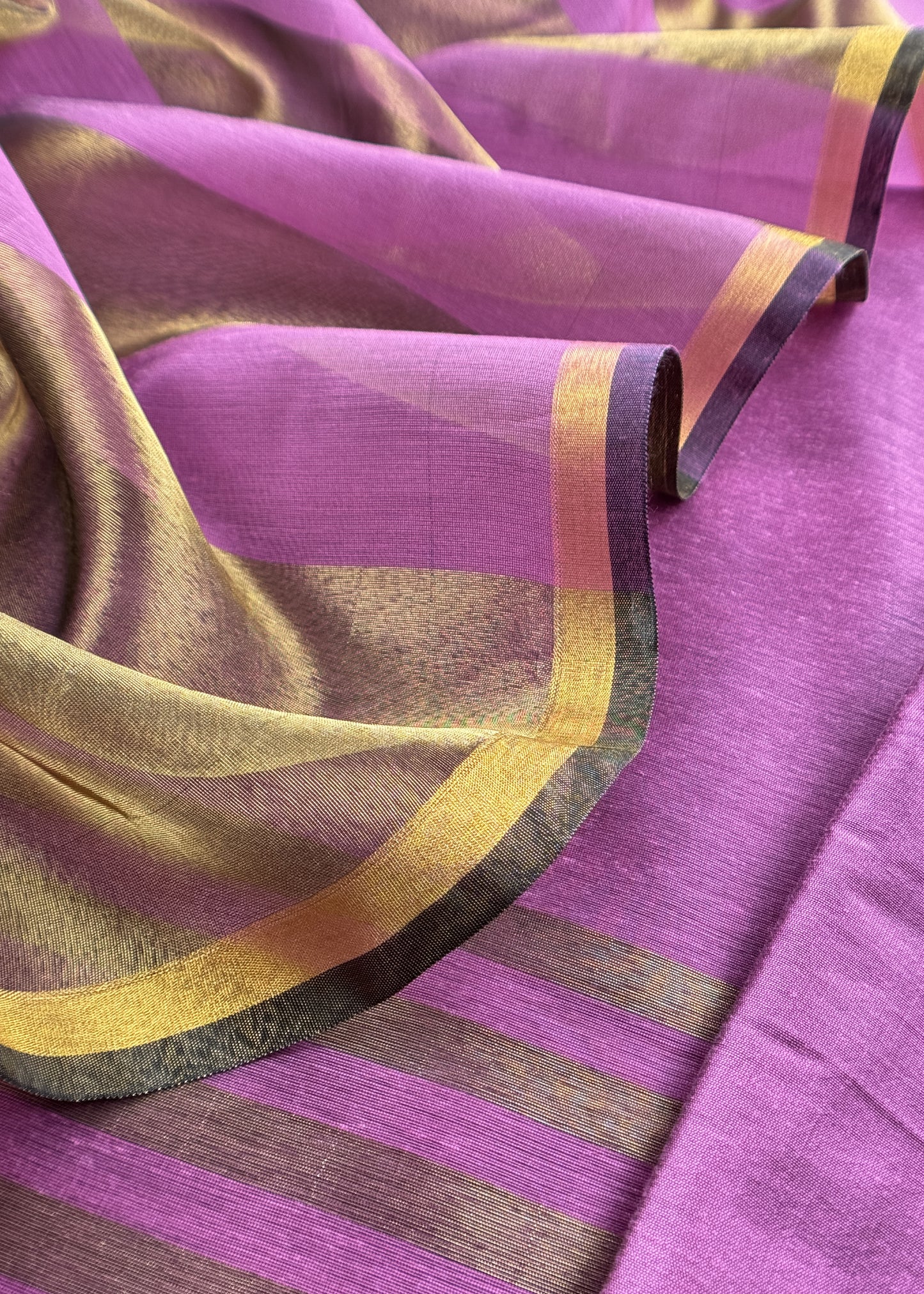Pink Banarasi Chanderi Suit With Dupatta