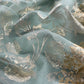 Green Pure Crushed Tissue Suit With Dupatta