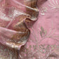 Baby Pink Pure Crushed Tissue Suit With Dupatta