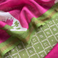 Green Bandhani Maheshwari Silk Suit With Dupatta