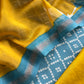 Firozi Bandhani Maheshwari Silk Suit With Dupatta