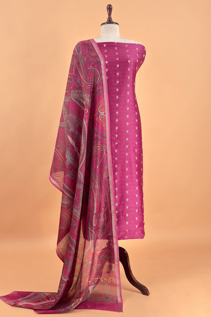 Summer wear maheshwari suit with dupatta

