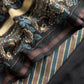 Black Pure Maheshwari Silk Unstitched Suit fabric with Banarasi bootis and Kalamkari print