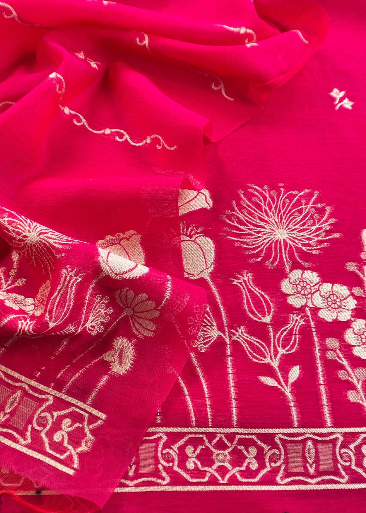 Comfort wear jamdani suit at the best price

