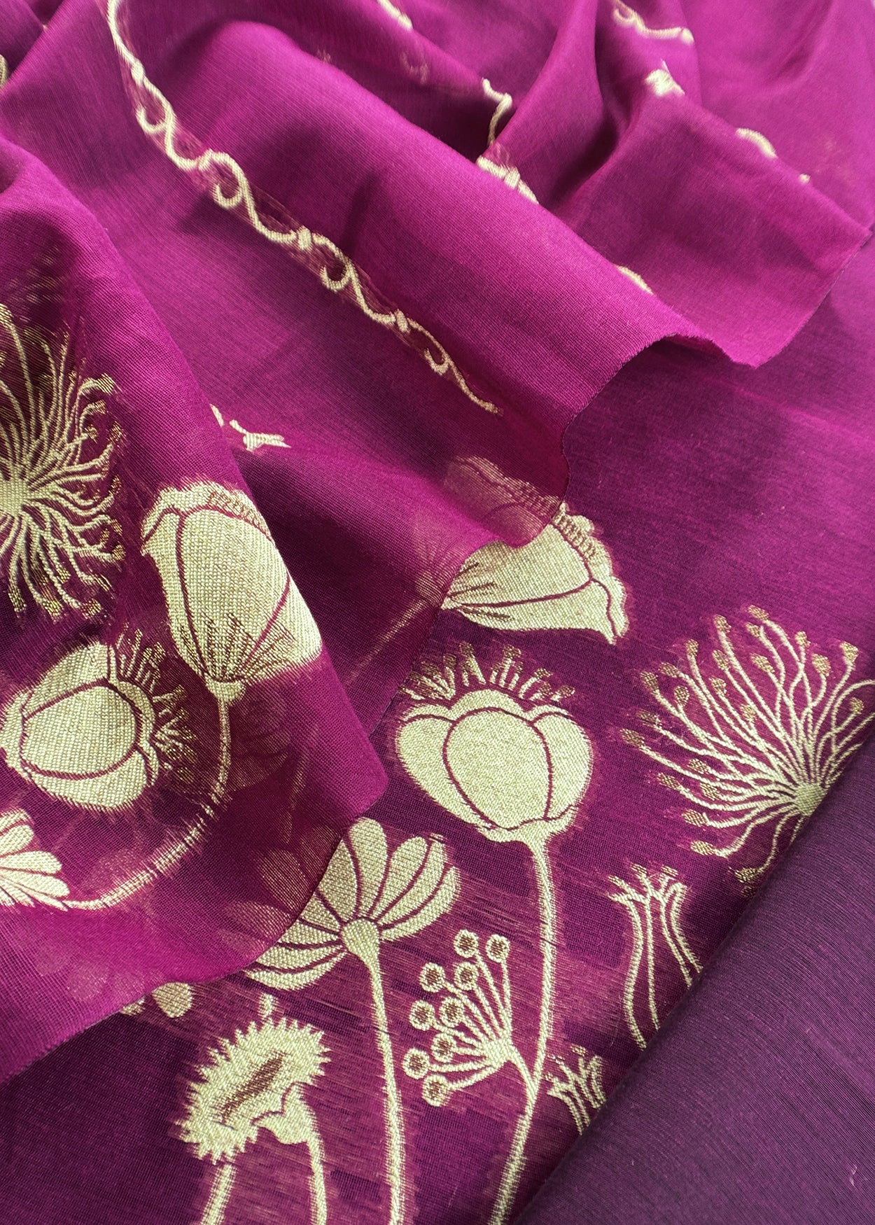 jamdani unstitched suit with dupatta

