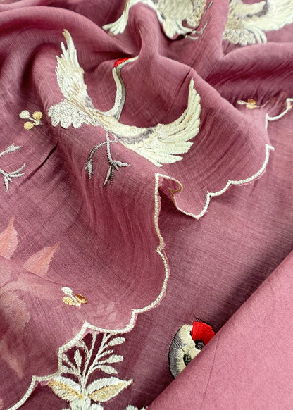 Summer wear suit pure mulmul fabric

