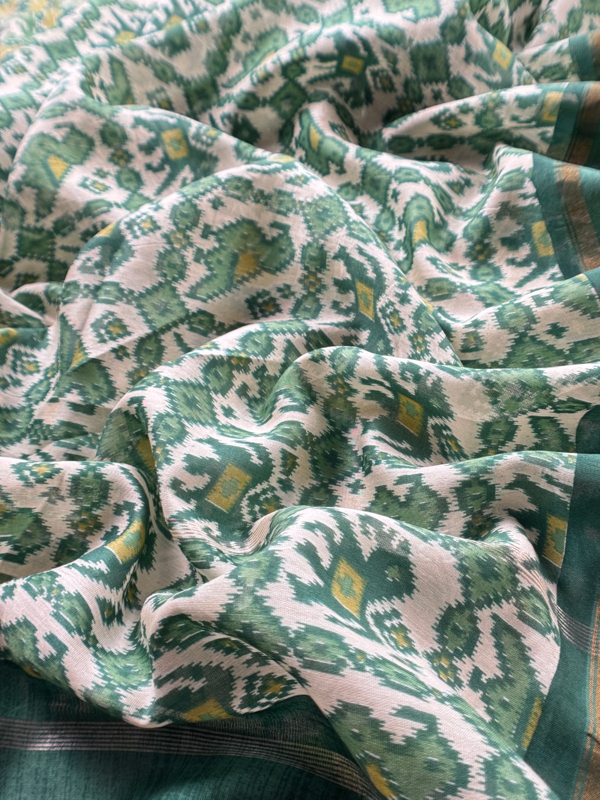 Pure maheshwari silk suit fabric

