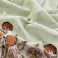 Chanderi suit fabric with jamdani weaving

