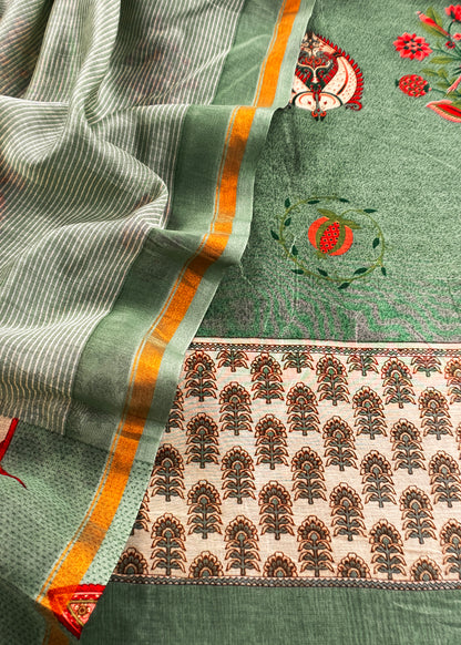 Pure maheshwari suit for women

