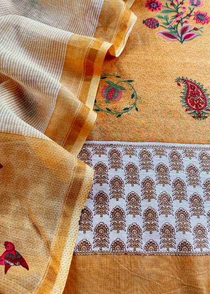 Pure maheshwari suit for women

