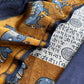 Blue Pure Maheshwari Silk Suit With Dupatta