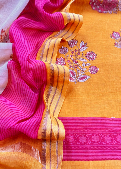 Pure maheshwari suit for women

