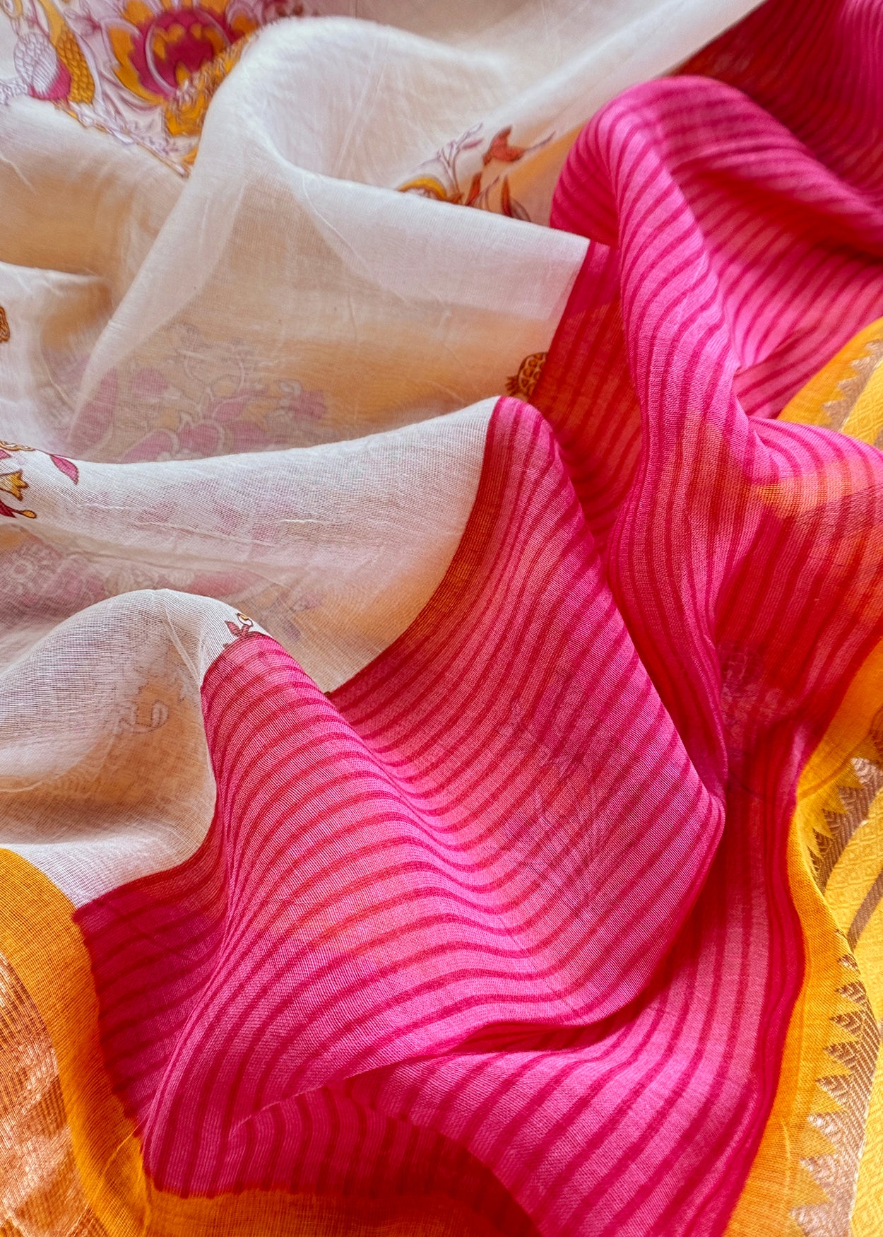Summer wear maheshwari suit with dupatta

