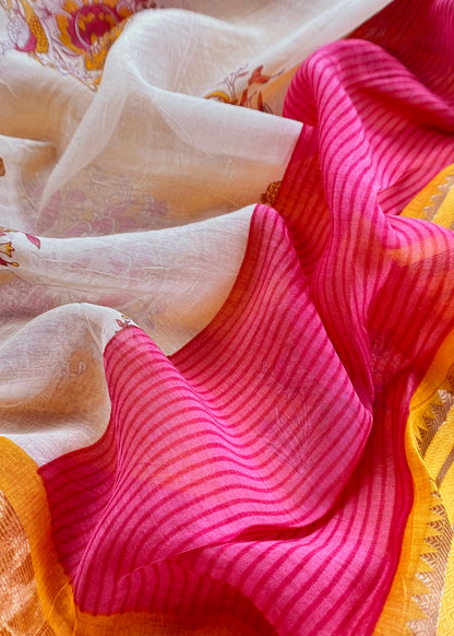 Summer wear maheshwari suit with dupatta

