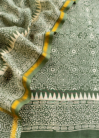 Pure maheshwari suit for women

