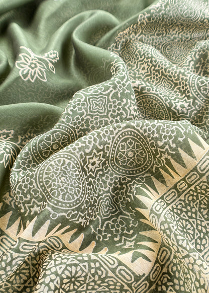 Pure maheshwari silk suit fabric

