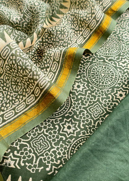 Maheshwari unstitched suit set at the best price

