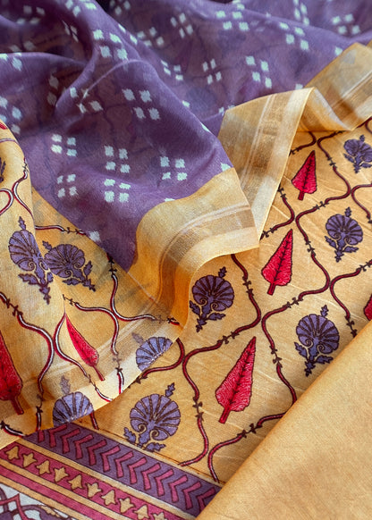 Maheshwari silk suit gifting for women

