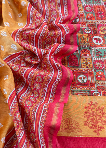 Pure maheshwari suit for women

