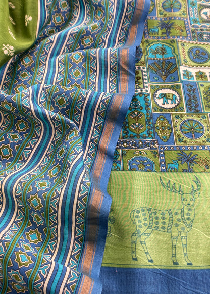 Pure maheshwari suit for women

