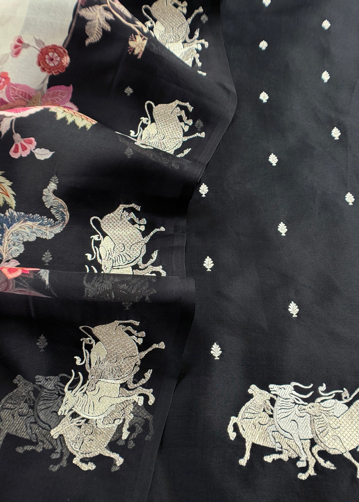 Shop designer organza suit for party and wedding celebration

