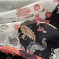 Black Affair Sikhagarh Handloom Organza Silk Suit With Floral Dupatta And Zari Embroidery