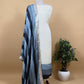 Rohit Bal Abstract Digital Print Pure Satin Silk Dupatta-Suit With Laces
