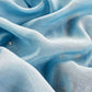 Ice Blue Handloom Mulmul Unstitched Suit Fabric With Handwork