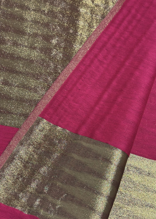 Pure wool double gold shaded stole