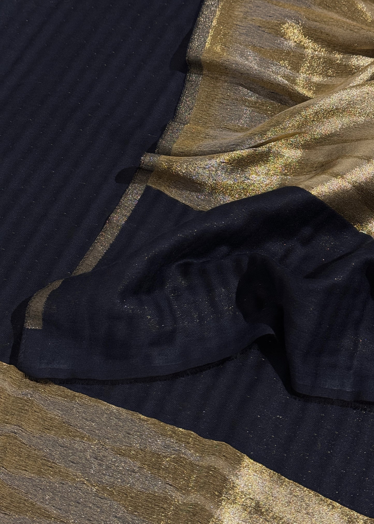 Pure Wool Double Gold Shaded Stole