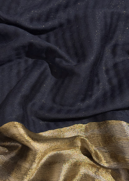 Pure Wool Double Gold Shaded Stole