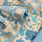 Blue Pure Mul Cotton Unstitched Suit With Dupatta