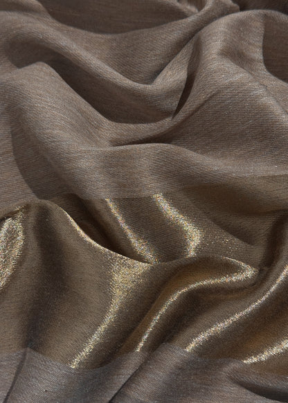 Pure wool double gold shaded stole