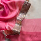 Rohit Bal Abstract Digital Print Pure Satin Silk Dupatta-Suit With Laces