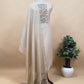 Beige Mor Paithani Style Jamdani weaving Suit in Linen Chanderi fabric