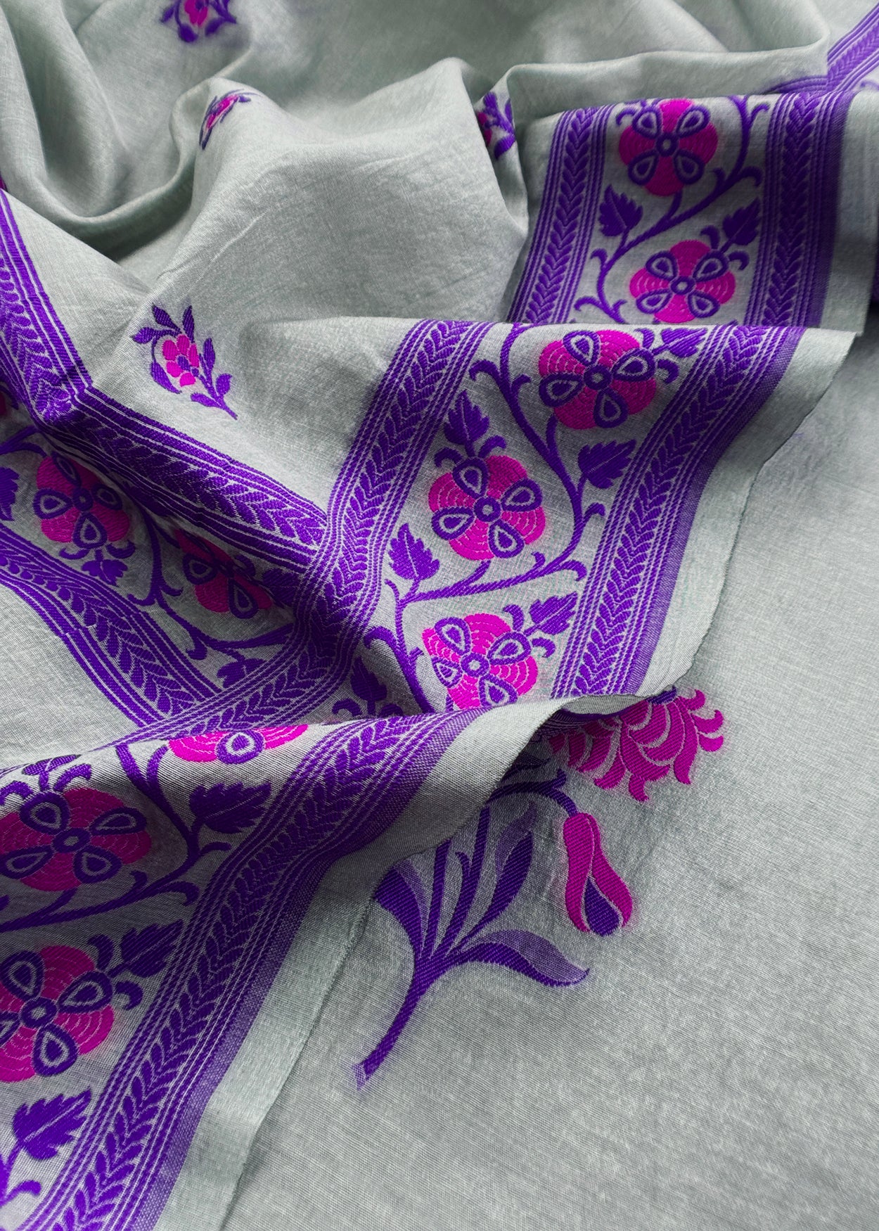 Banarasi chanderi suit set

