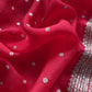 Shringar Red Handloom Luxurious Silk Suit With Meenakari Weaving And Dori embroidery
