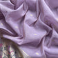 Lilac Mor Paithani Style Jamdani weaving Suit in Linen Chanderi fabric
