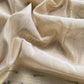 Beige Mor Paithani Style Jamdani weaving Suit in Linen Chanderi fabric