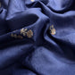 Sahiba 2025 Sangria Blue Pintuck Handloom Desi Tussar Suit With Zardosi And Resham Embroidery