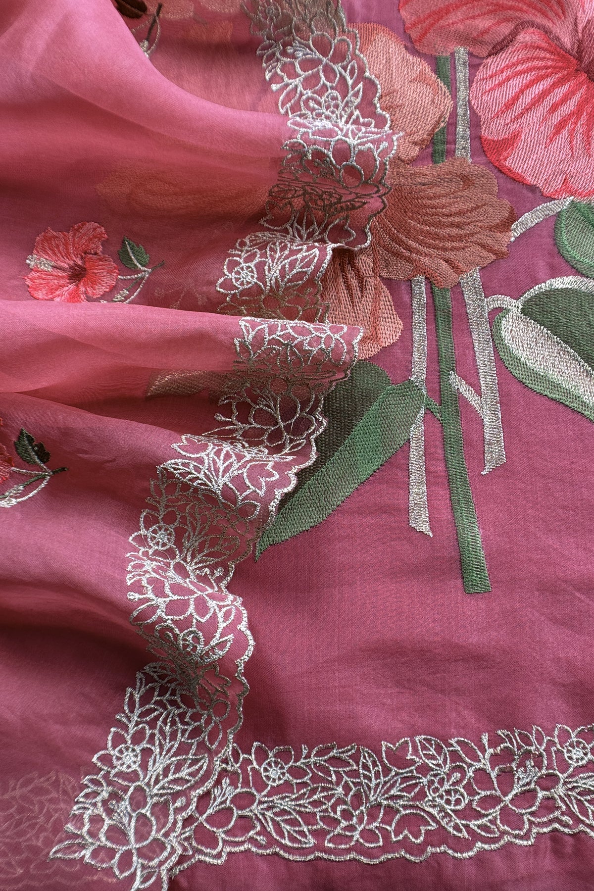 buy organza suit set online at the best price

