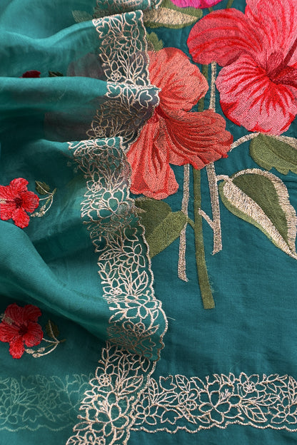 buy organza suit set online at the best price

