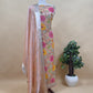Luxe Sunset Orange Handloom Tissue Silk Suit with Sequin And Bharwa Resham Embroidery