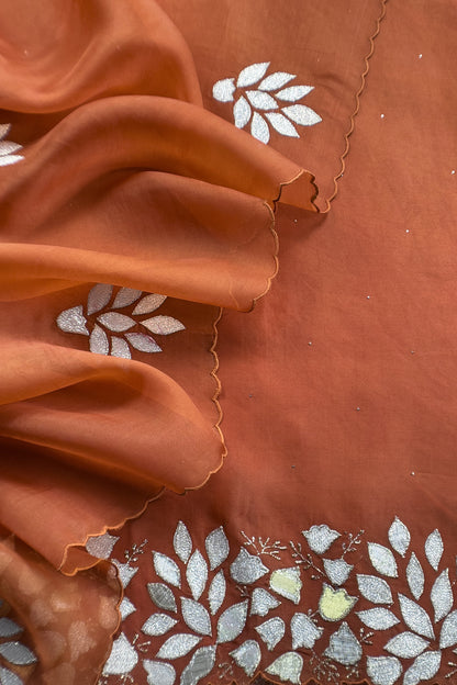 Festive celebration kora silk suit at the best price

