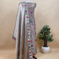 Luxe Golden Brown Handloom Tissue Silk Kurta And Silk Dupatta With Paithani Weaving And Bharwa Embroidery